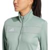 imageadidas Womens Tiro 25 Essentials Training JacketSilver GreenWhite