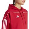 imageadidas Womens Tiro23 League Hoodie Soccer Cleats  BlueTeam Power Red
