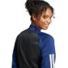 imageadidas Womens Tricot 3Stripes Fashion Track TopBlackDark Blue