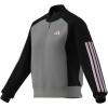 imageadidas Womens Tricot 3Stripes Fashion Track TopSolid GreyBlack