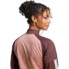 imageadidas Womens Tricot 3Stripes Fashion Track TopWarm ClayAurora Ruby