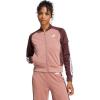 imageadidas Womens Tricot 3Stripes Fashion Track TopWarm ClayAurora Ruby