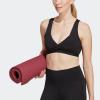 imageadidas Womens Yoga Essentials Studio Light Support Nursing BraBlack
