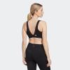 imageadidas Womens Yoga Essentials Studio Light Support Nursing BraBlack