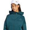 imageadidas Womens Zne FullZip HoodieAurora Ivy