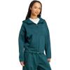 imageadidas Womens Zne FullZip HoodieAurora Ivy