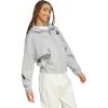 imageadidas Womens Zne FullZip HoodieMedium Grey Heather