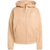 imageadidas Womens Zne FullZip HoodieWarm Sandstone