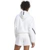 imageadidas Womens Zne FullZip HoodieWhite