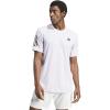 imageAdidas Mens Club 3Stripe TeeSilver Dawn