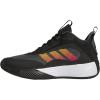 imageAdidas Mens Own The Game 30 Mid Top Basketball SneakerBlackShock PinkSupplier Colour