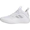 imageAdidas Mens Own The Game 30 Mid Top Basketball SneakerWhiteSilver MetallicGrey