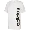 imageadidas Boys Short Sleeve Cotton Jersey Logo TShirt TeeWhite Core