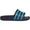 imageadidas Girls Adilette Aqua Slides ToddlerLittle KidBig KidLegend InkBright CyanLegend Ink