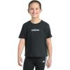 imageadidas Girls Short Sleeve Embroidered TeeBlack