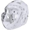 imageadidas Martial Arts Taekwondo Headgear with Face Shield  White Medium