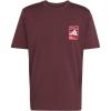 imageadidas Mens Camouflage Woven Graphic TShirtAurora Ruby