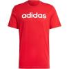 imageadidas Mens Essentials Single Jersey Linear Embroidered Logo TShirtBetter Scarlet