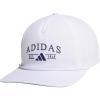 imageadidas Mens Foundation Sport Strapback HatWhiteDark Blue
