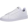 imageadidas Mens Grand Court SneakerWhiteWhiteBlack
