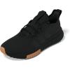 imageadidas Mens Kaptir 40 SneakerBlackBlackGum