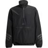 imageadidas Mens Size Future Icons 3Stripes Woven HalfZip SweatshirtBlack