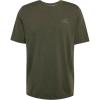 imageadidas Mens Train Essentials Structure TShirtOlive StrataGrey