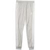 imageadidas Originals Kids 3Stripes Trefoil PantsMedium Grey HeatherWhite