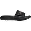 imageadidas UnisexAdult Alphabounce 20 Slides SandalBlackTeam Maroon 2White
