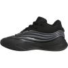imageadidas UnisexChild Dame X Basketball SneakerBlackIron MetallicLucid Blue