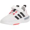 imageadidas UnisexChild Racer Tr23 Little Big Kid SneakerWhiteBlackBright Red