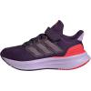 imageadidas UnisexChild Ultrarun 5 Elastic Lace ampamp Strap SneakerAurora PlumPowder PlumLucid Red