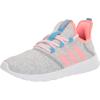 imageadidas Womens Cloudfoam Pure Running ShoeWhiteAcid RedGrey