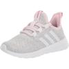 imageadidas Womens Cloudfoam Pure Running ShoeWhiteWhiteClear Pink