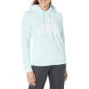 imageadidas Womens Essentials Logo Fleece HoodieBlueWhite