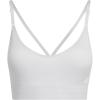 imageadidas Womens Everday Light Support Strappy BraSolid Grey