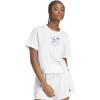 imageadidas Womens Farmers Market Graphic TShirtWhiteMini