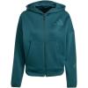 imageadidas Womens Zne FullZip HoodieAurora Ivy