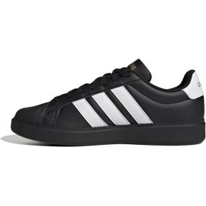 imageAdidas Mens Streettalk SneakerBlackWhiteMatte Gold