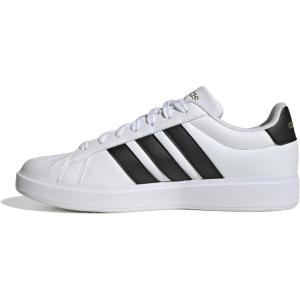 imageAdidas Mens Streettalk SneakerWhiteBlackGold Metallic