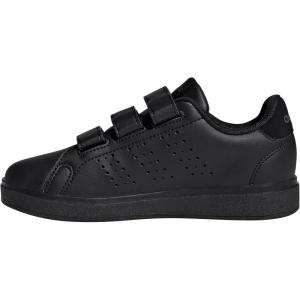imageAdidas UnisexChild Advantage Base 20 Hook ampamp Loop SneakerCore BlackCore BlackGrey