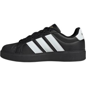imageAdidas UnisexChild Streettalk SneakerBlackWhiteGold Metallic