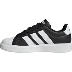 imageAdidas UnisexChild Streettalk SneakerBlackWhiteWhite
