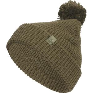 imageAdidas Womens Beanie with Pom  Knit Winter Ballie HatOlive Strata GreenBlackPom