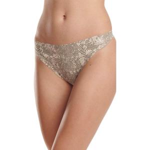 imageAdidas Womens Micro Flex Thong Panty UnderwearAnimal Camo Fusion