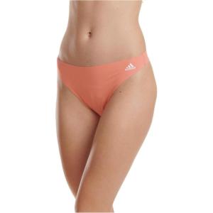 imageAdidas Womens Micro Flex Thong Panty UnderwearCoral Fusion