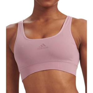 imageAdidas Womens Micro Stretch Seamless Wireless Lounge BraMagic Mauve
