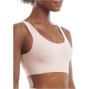 imageAdidas Womens Micro Stretch Seamless Wireless Lounge BraPeach Whip