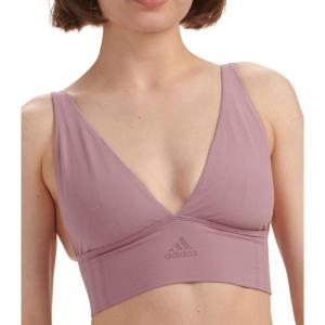imageAdidas Womens MicroStretch Lounge BraSeamless Comfort ampamp SupportMagic Mauve