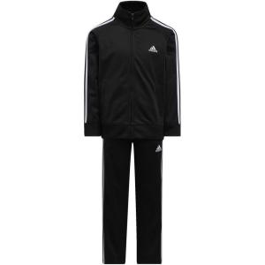 imageadidas Boys Tricot Jacket ampamp Pant Clothing SetBlack